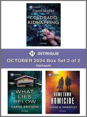 cover image of Harlequin Intrigue October 2024--Box Set 2 of 2